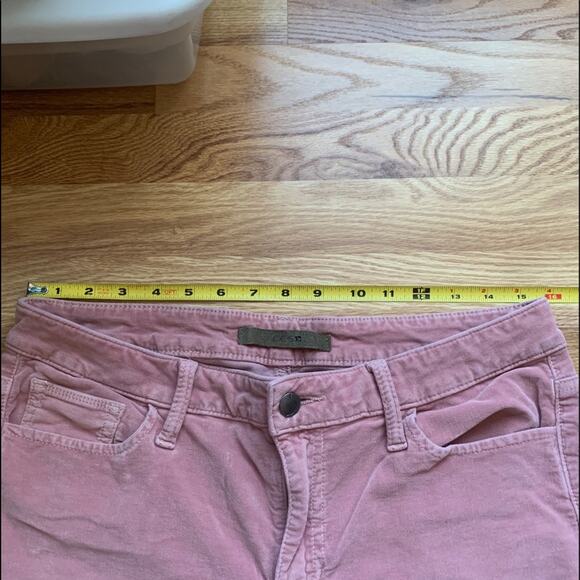 Joe's Jeans The Icon Velvet Midrise Skinny Ankle Jean in Rain - Picture 9 of 14